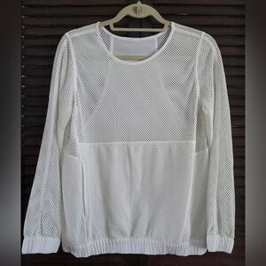Lululemon Mesh On Mesh Pop Over Top